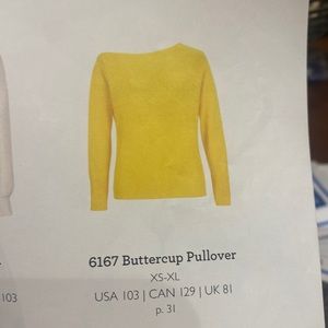 Cabi Buttercup pullover xs
